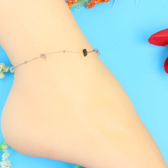 Elegant Handmade Anklet – Perfect for Women & Girls | Ideal Gift Option, DYC1712 - Picture 6 of 7